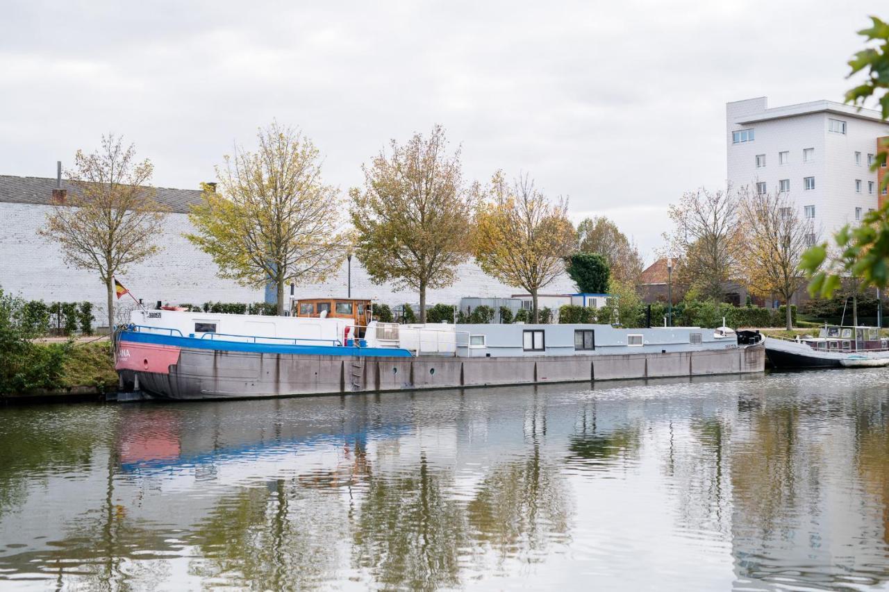 Houseboat Jana - with sauna&terrace Hotel Brugge Bagian luar foto