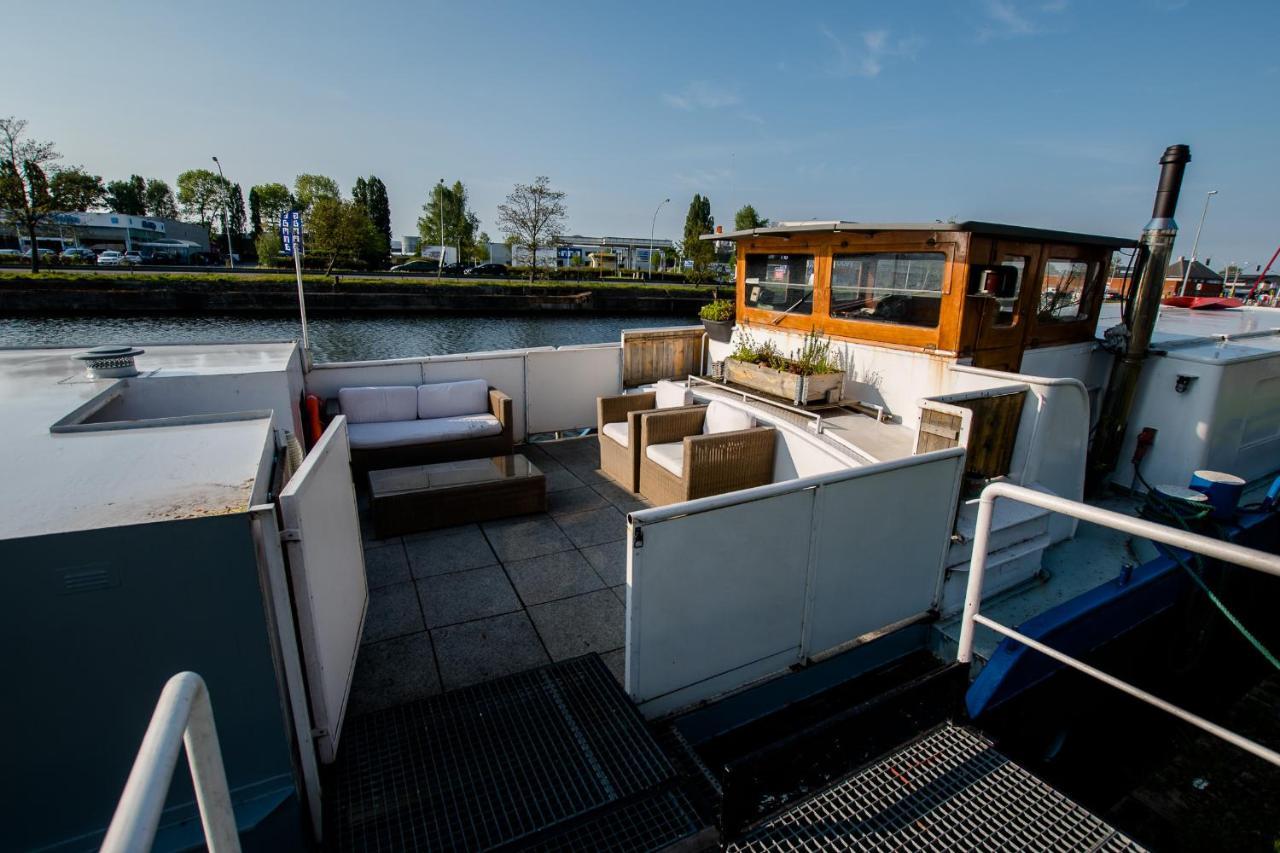 Houseboat Jana - with sauna&terrace Hotel Brugge Bagian luar foto