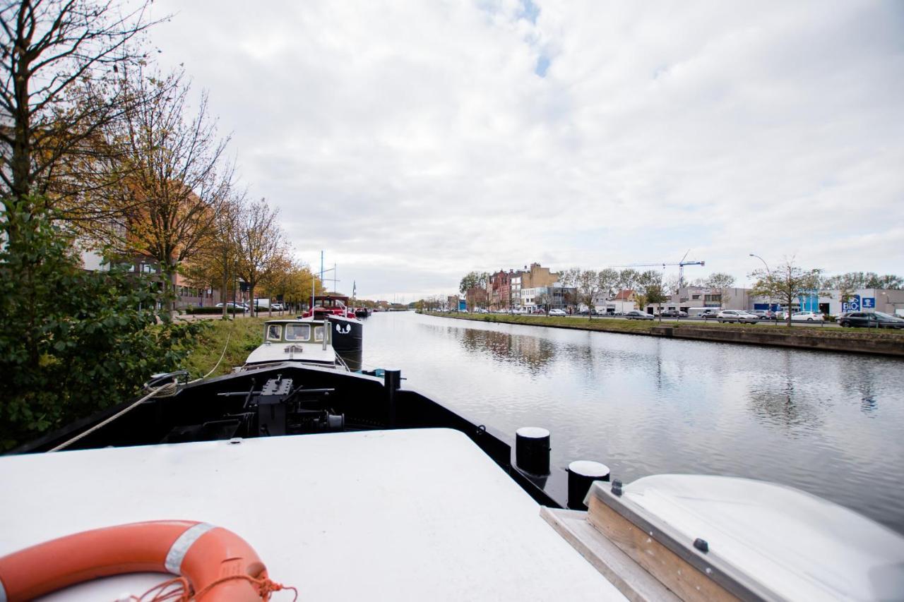 Houseboat Jana - with sauna&terrace Hotel Brugge Bagian luar foto